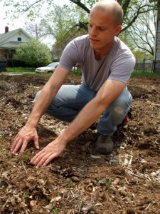 <p>Matthew Jose, founder of Big City Farm, is credited with giving urban farming in Indianapolis a jump-start. (C) Jo Ellen Meyers Sharp</p>