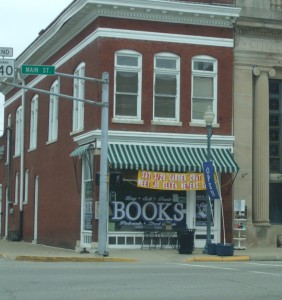Cobalt Blue Press Bookstore in Knightstown, Ind. (C) Photo by Jo Ellen Meyers Sharp