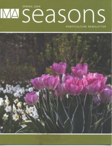 Seasons Spring 2009 edition.