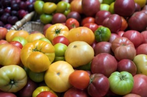 There's nothing like the taste of a homegrown heirloom tomato. (C) iStockphoto