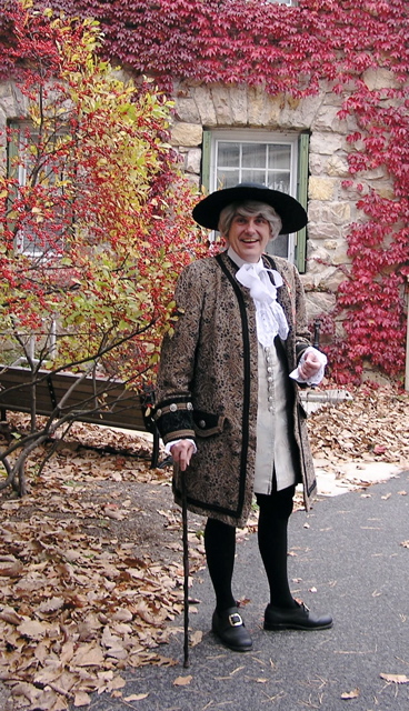 <p>Kirk Brown will portray John Bartram, America's first horticulturist, at a perennial plant symposium Feb. 10, 2011 at the Indianapolis Museum of Art. Photo courtesy johnbartramlives.com</p>